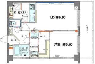 リグランド目黒本町の物件間取画像